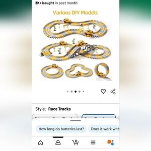 Soft Race Track Toy